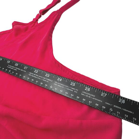 TORRID Size 4X Pink Chiffon Swing Cami Tank Top Adjustable‎ Straps Lightweight - Picture 7 of 8